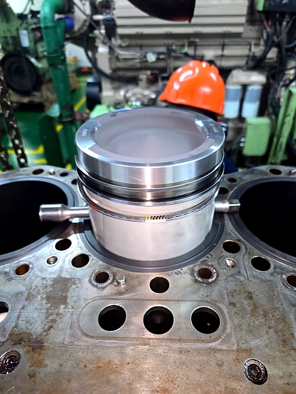 Remontage d'un piston neuf